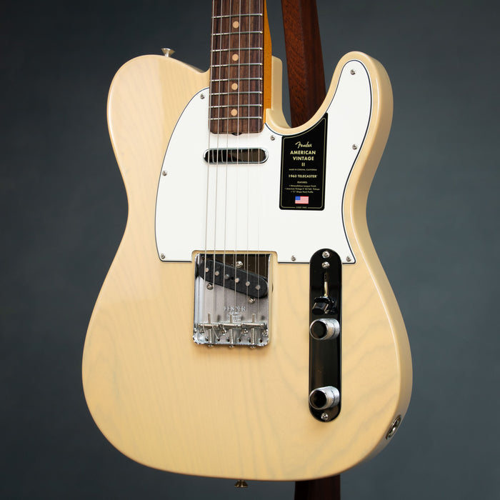 Fender American Vintage II 1963 Telecaster Rosewood Fingerboard - Vintage Blonde - V26130