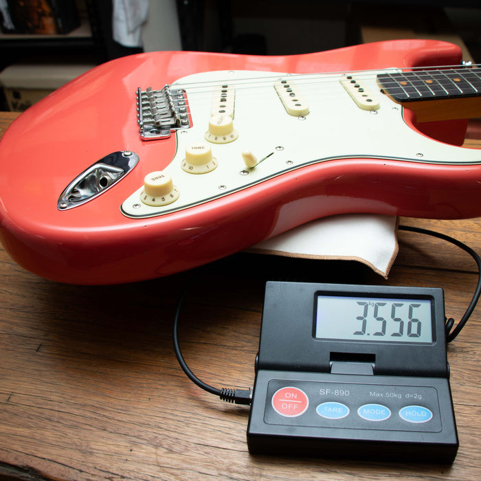 Fender Custom Shop '64 Strat Journeyman w/Case - Faded Aged Fiesta Red - Preowned