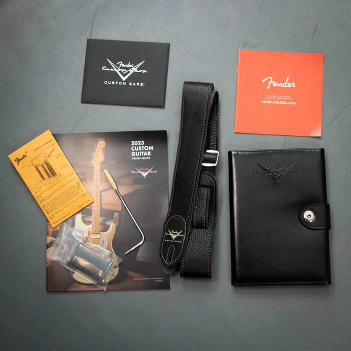 Fender Custom Shop '64 Strat Journeyman w/Case - Faded Aged Fiesta Red - Preowned