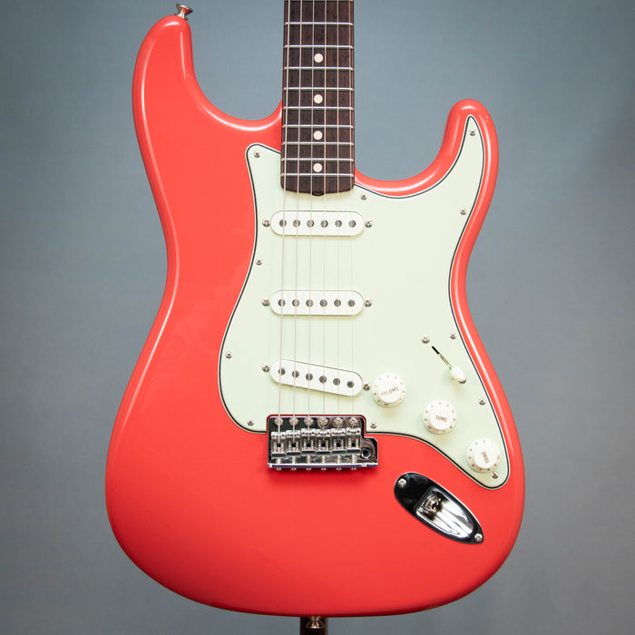 Fender Custom Shop 1960 Stratocaster NOS Josefina Pickups w/Case - Faded Fiesta Red - Preowned