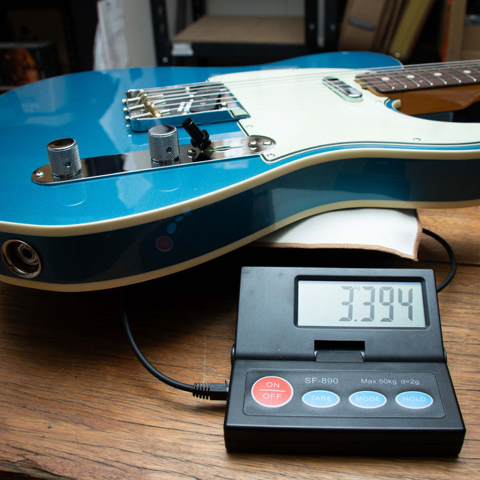 Fender Custom Shop 2020 1960 Telecaster Custom NOS - Aged Lake Placid Blue - Preowned