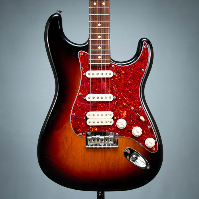 Fender American Standard Stratocaster HSS RW w/Case - 3-Tone Sunburst - Preowned