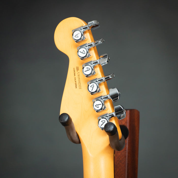 Fender American Ultra Stratocaster HSS Electric Guitar w/Case - Cobra Blue - Preowned