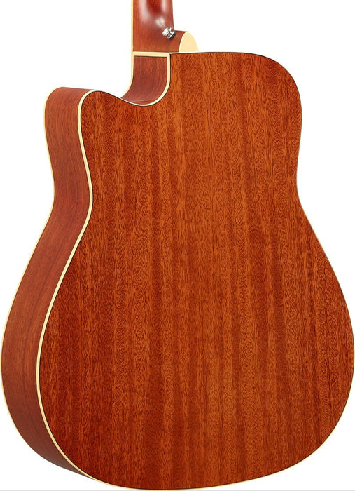 Yamaha FGC-TA Transacoustic Guitar - Brown Sunburst