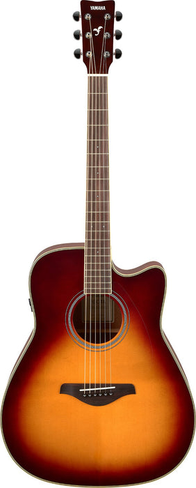 Yamaha FGC-TA Transacoustic Guitar - Brown Sunburst