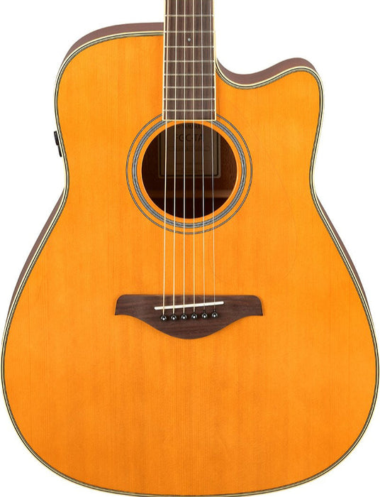 Yamaha FGC-TA Transacoustic Guitar - Vintage Tint