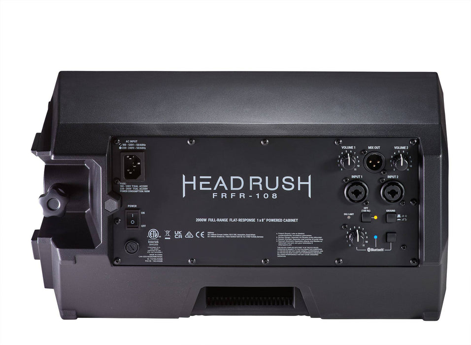 HeadRush FRFR108 MKII 2000W 8 Inch Powered Speaker for Amp Modelers