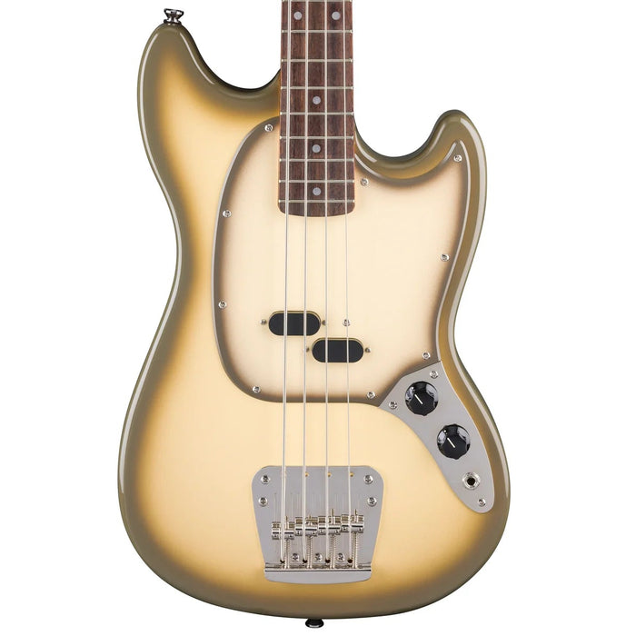 Squier FSR Classic Vibe 70s Mustang Electric Bass Guitar - Antigua