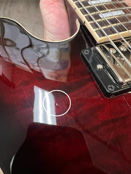 Gibson ES-335 Figured Electric Guitar w/Case - Blood Moon Burst - Preowned