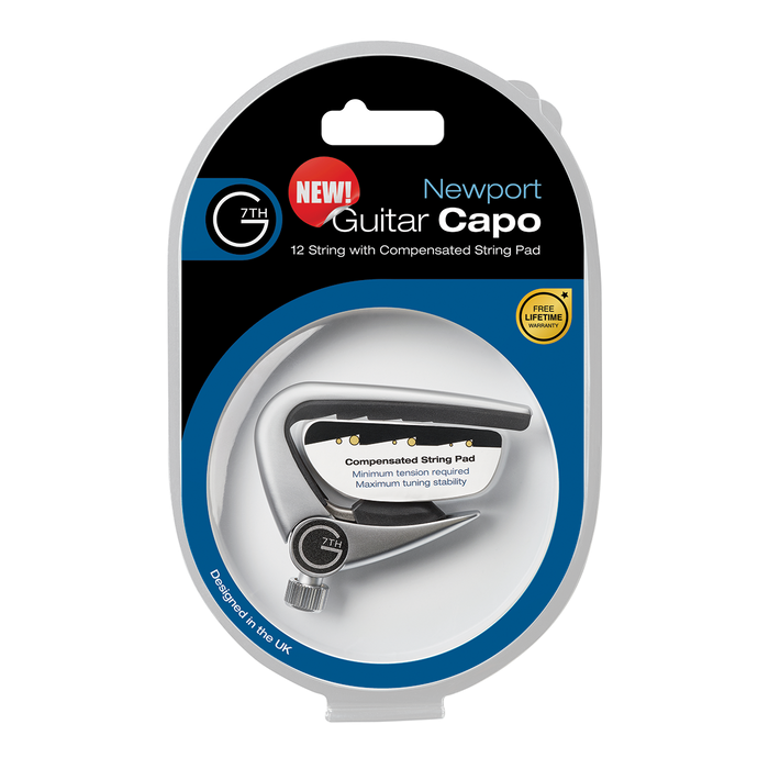 G7 Nashville Capo 12 String - Silver