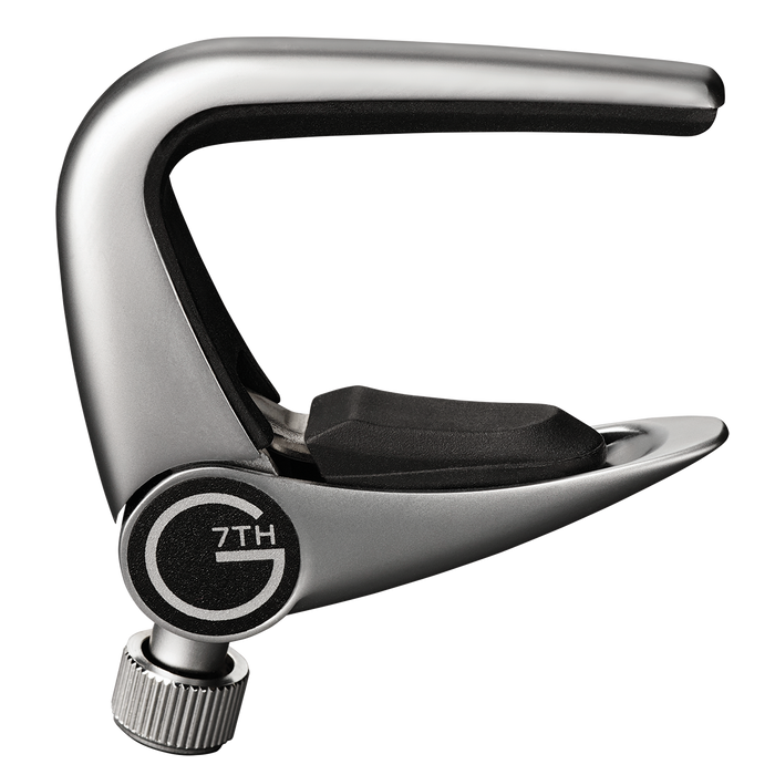 G7 Newport Banjo Capo - Silver