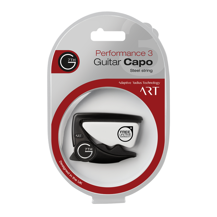 G7 Performance 3 Guitar Capo - Black
