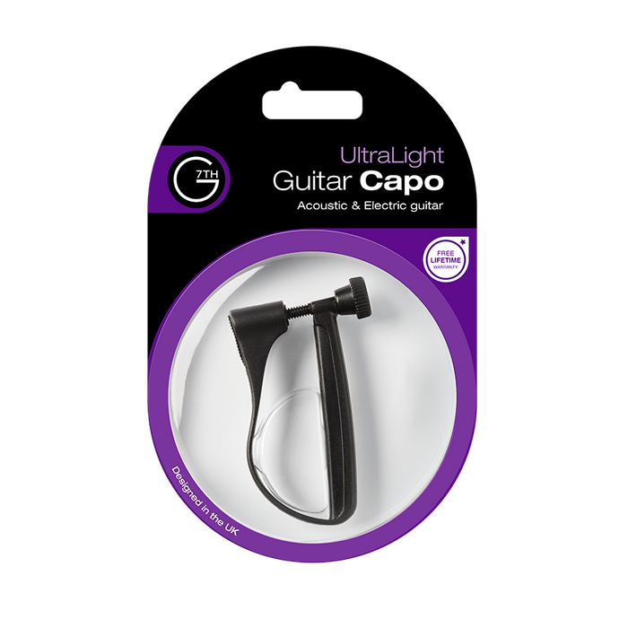G7 Ultralight Guitar Capo - Black