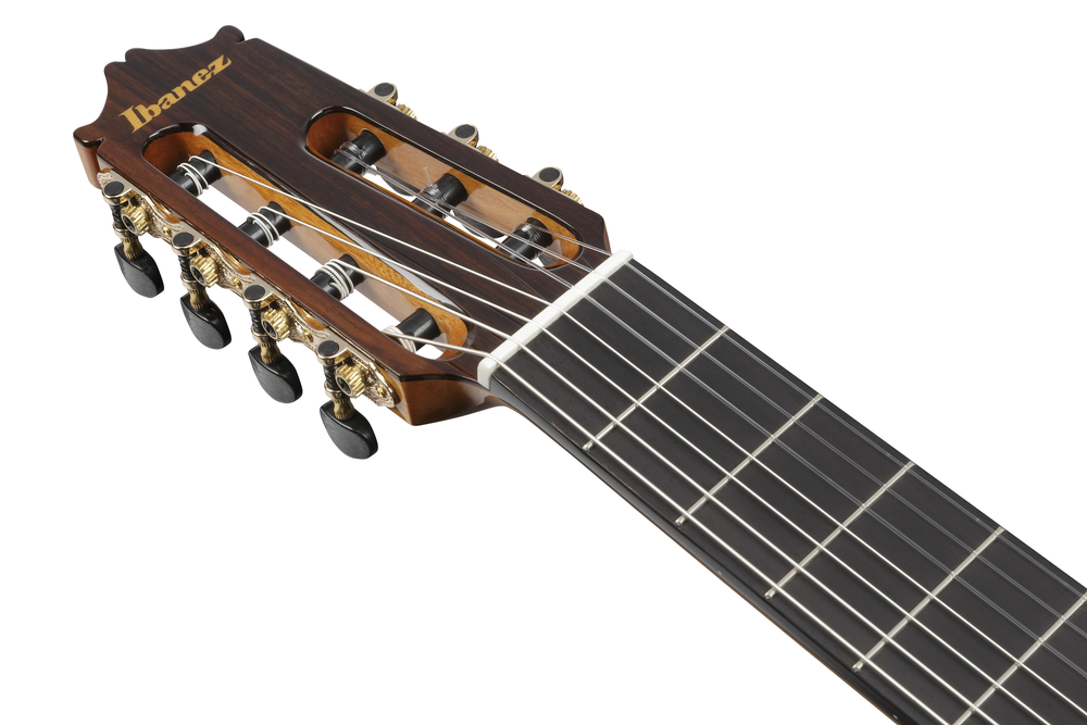 Ibanez GA3007CE 7 String Nylon Guitar - Natural High Gloss