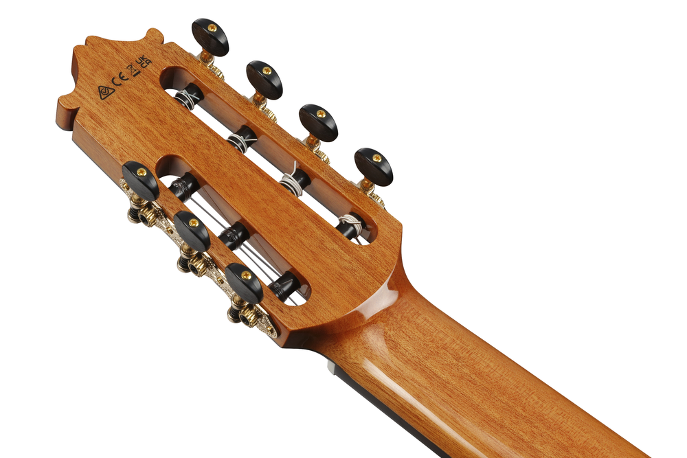 Ibanez GA3007CE 7 String Nylon Guitar - Natural High Gloss