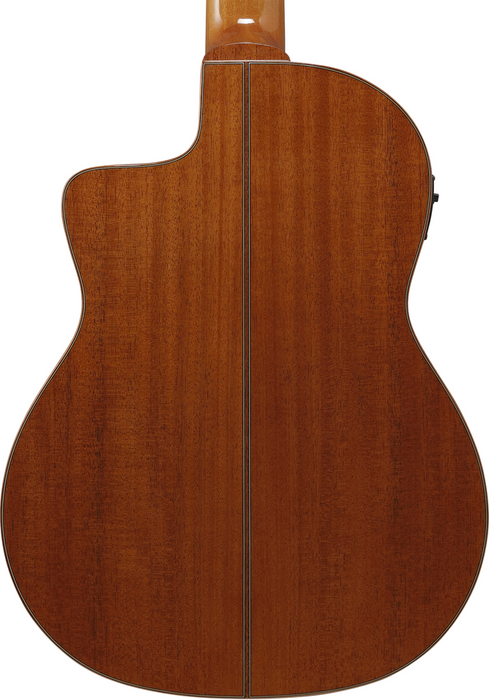 Ibanez GA3007CE 7 String Nylon Guitar - Natural High Gloss