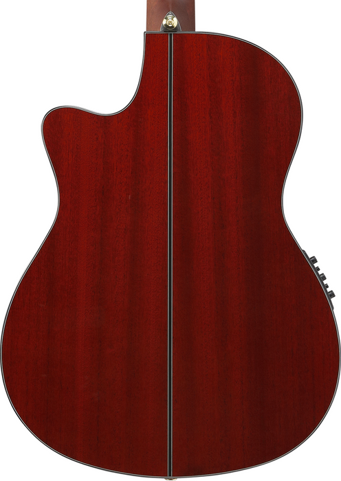 Ibanez GA35TCE SRR Acoustic Guitar - Sapphire Red High Gloss