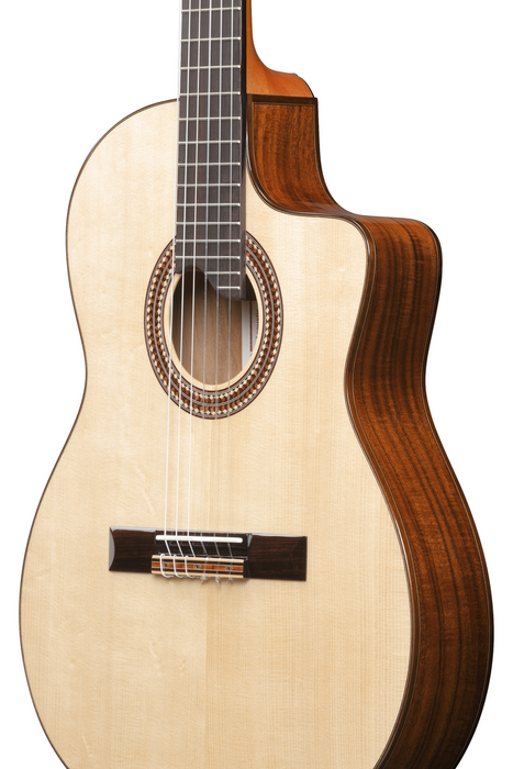 Ibanez GA360TCE Nylon Guitar - Natural High Gloss