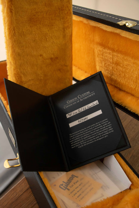 Gibson Custom Shop 1961 Les Paul SG Standard Reissue Stop Bar VOS - Cherry Red - 403441