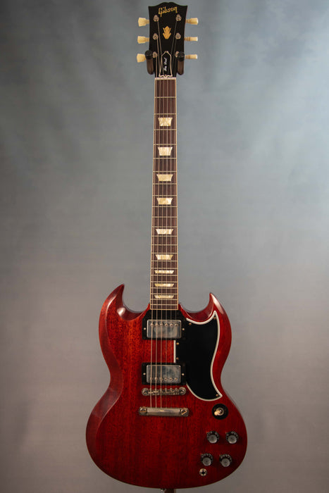 Gibson Custom Shop 1961 Les Paul SG Standard Reissue Stop Bar VOS - Cherry Red - 403441