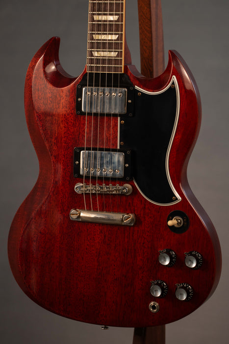 Gibson Custom Shop 1961 Les Paul SG Standard Reissue Stop Bar VOS - Cherry Red - 403441