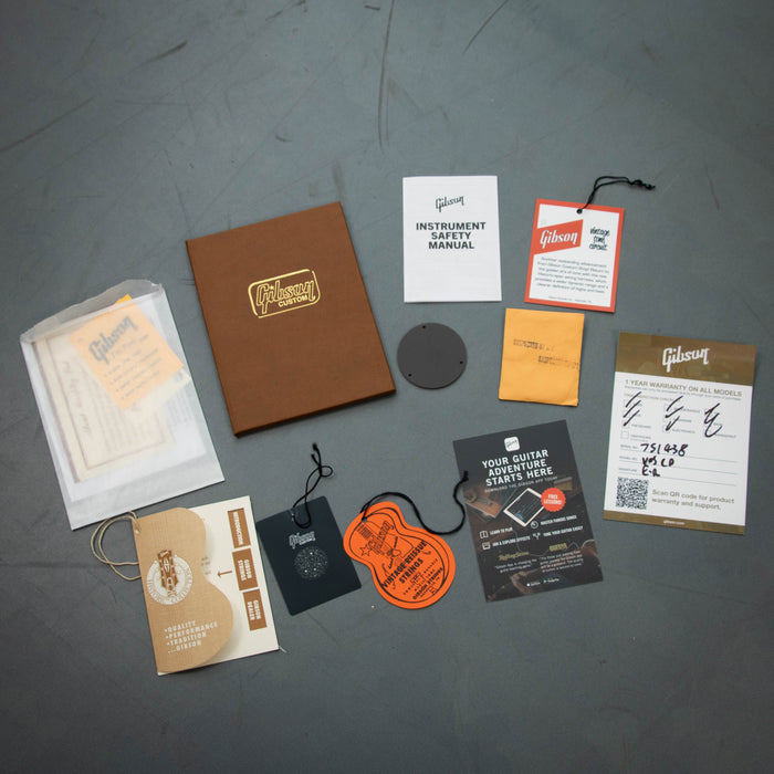 Gibson Custom 1957 Les Paul Goldtop Reissue VOS Electric Guitar - Double Gold Dark Back - 751438