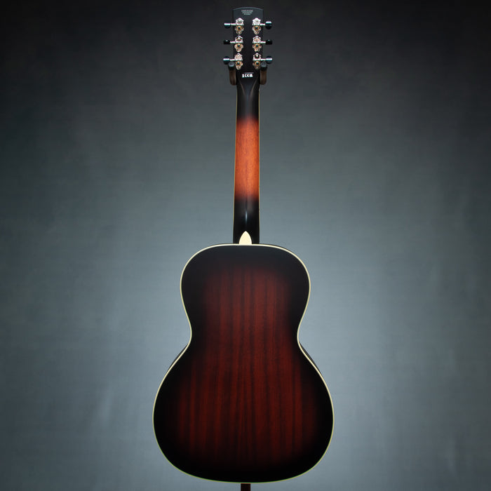 Gretsch G9240 Alligator Round-Neck Mahogany Body Biscuit Cone Resonator Guitar - 2-Color Sunburst - B-Stock - CAXR251938B