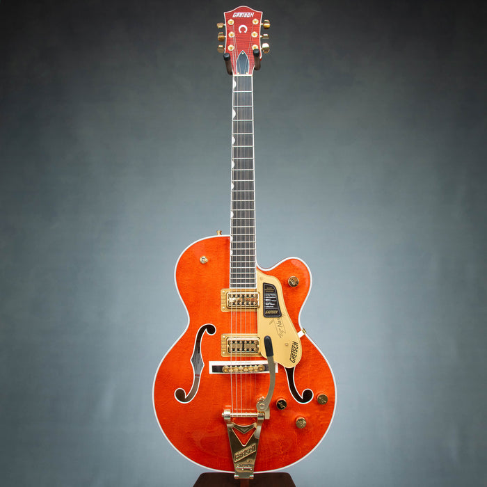 Gretsch Nashville Hollow Body with String-Thru Bigsby and Gold Hardware Ebony Fingerboard - Orange Stain - JT25061991