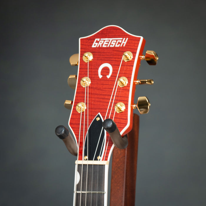 Gretsch Nashville Hollow Body with String-Thru Bigsby and Gold Hardware Ebony Fingerboard - Orange Stain - JT25061991
