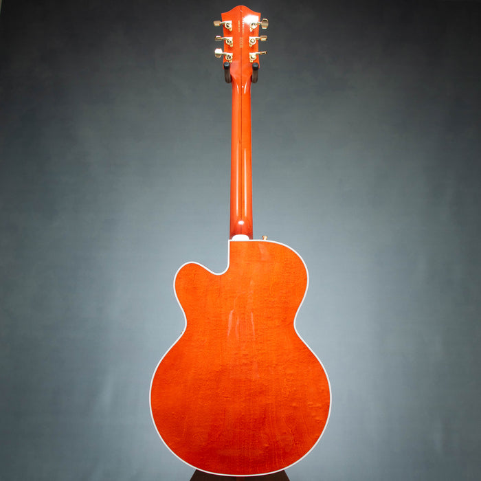 Gretsch Nashville Hollow Body with String-Thru Bigsby and Gold Hardware Ebony Fingerboard - Orange Stain - JT25061991