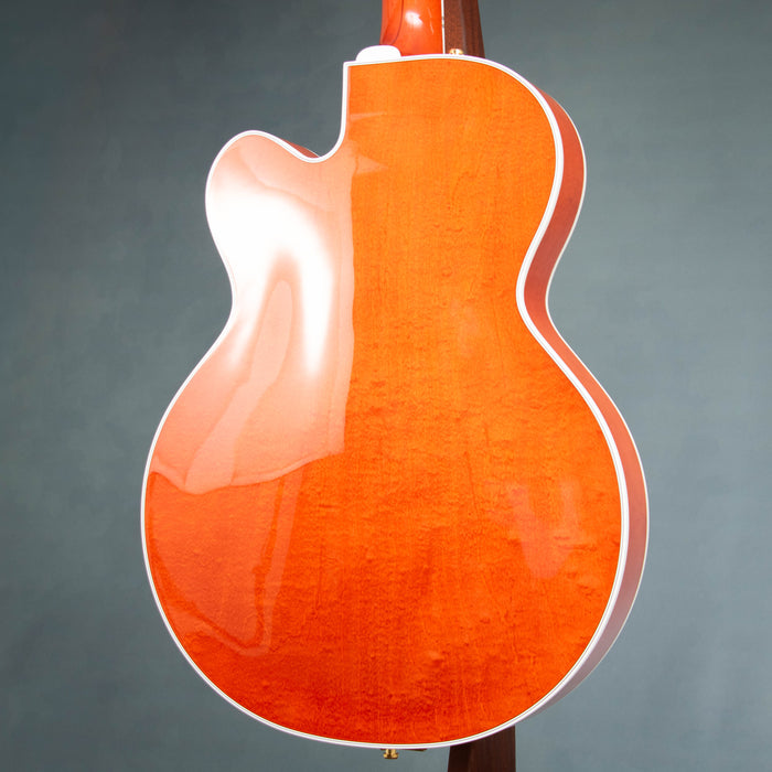 Gretsch Nashville Hollow Body with String-Thru Bigsby and Gold Hardware Ebony Fingerboard - Orange Stain - JT25061991
