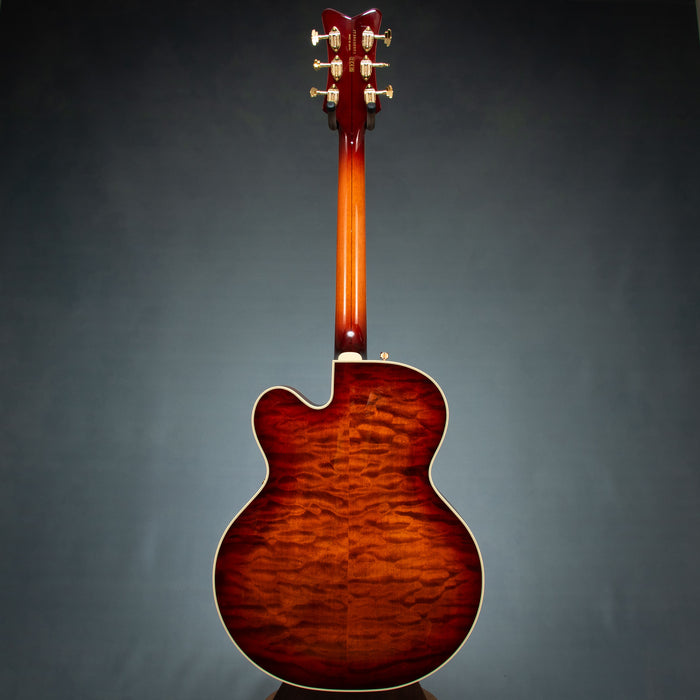 Gretsch G6136TGQM-59 Limited Edition Quilt Classic Falcon with Bigsby Electric Guitar - Forge Glow - JT26030663