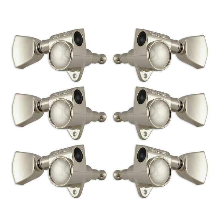 Grover GRO102N Machine Heads Original Rotomatic 3-A-Side Nickel