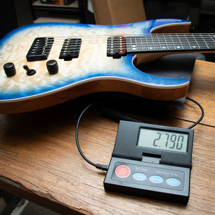Ormsby Hype GTR Run 18 7 String w/Bag - Blue Burst - Preowned