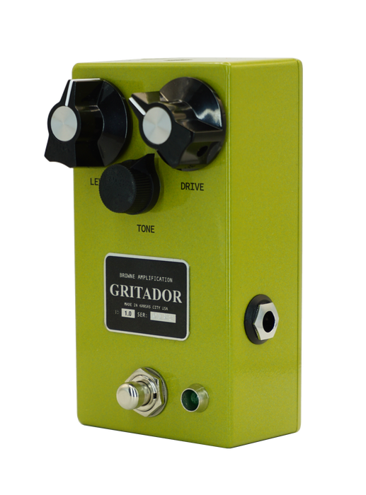 Browne Amplification Gritador Overdrive Effects Pedal