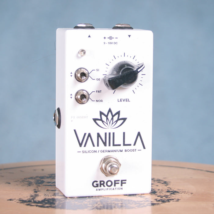 Groff Amplification Vanilla Silicon/Germanium Boost Effects Pedal w/Box - Preowned