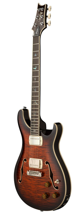 PRS SE Hollowbody II Piezo Electric Guitar - Orange Tiger Smoke Burst