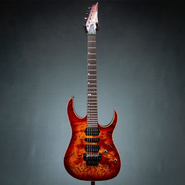 Ibanez 2019 Premium RG1070PBZ BTB w/Case - Brown Topaz Burst - Preowned