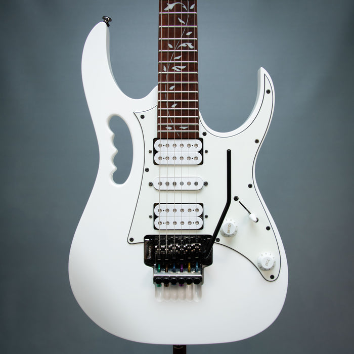 Ibanez JEMJR WH Steve Vai Signature Electric Guitar - White - Preowned