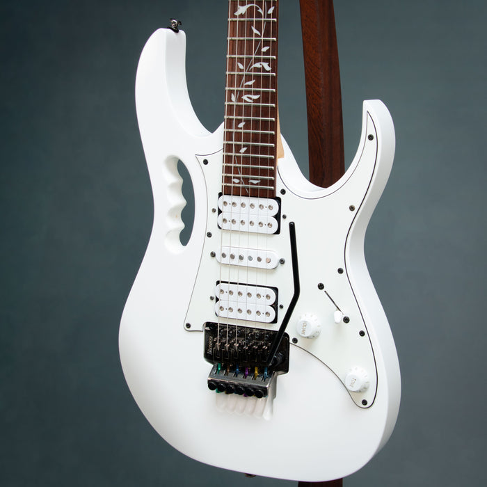 Ibanez JEMJR WH Steve Vai Signature Electric Guitar - White - Preowned