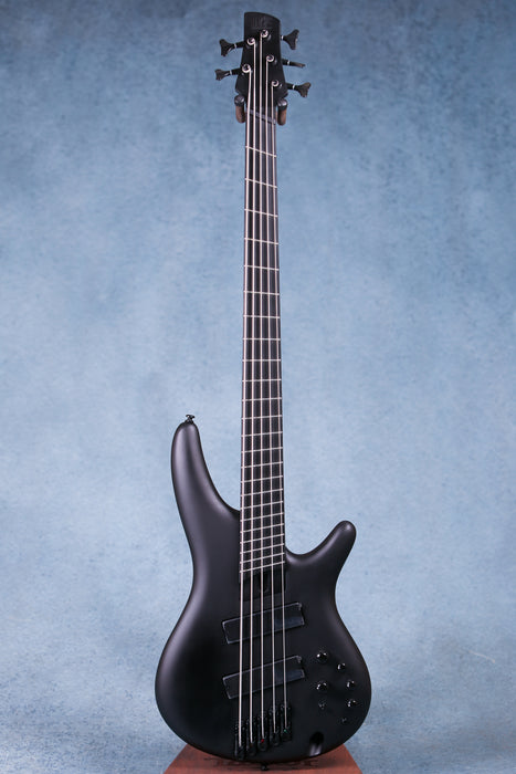 Ibanez SRMS625EX BKF 5 String Electric Bass Guitar - Black Flat - B-Stock - 210802085B