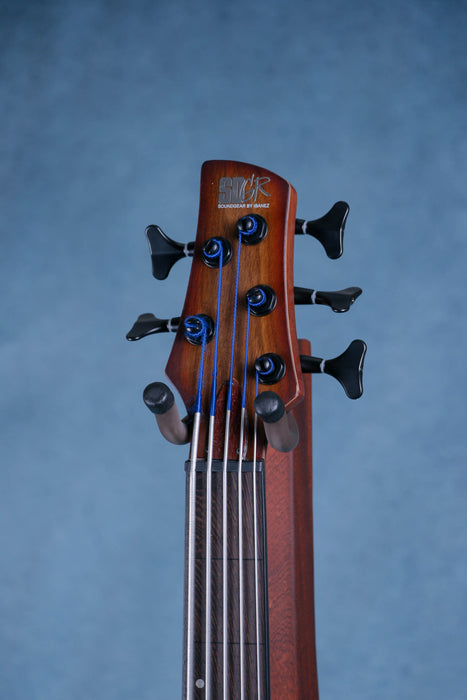 Ibanez SRH505F NNF 5-String Fretless Electric Bass Guitar B-STOCK - Natural Browned Burst Flat - 230315519B