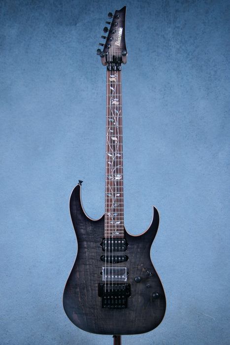 Ibanez RG8870 BRE J-Custom Electric Guitar w/Case - Black Rutile B-Stock - F2301164B