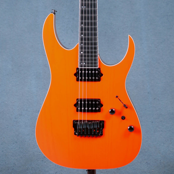 Ibanez RGR5221 TFR Prestige Electric Guitar w/Case - Transparent Fluorescent Orange - F2410534