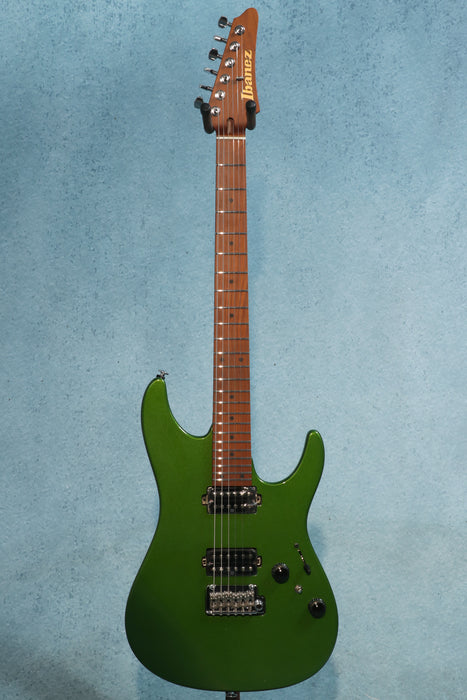 Ibanez AZ2402 AGM Prestige Electric Guitar w/Case - Apple Green Metallic - F2503149