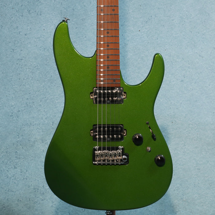 Ibanez AZ2402 AGM Prestige Electric Guitar w/Case - Apple Green Metallic - F2503149