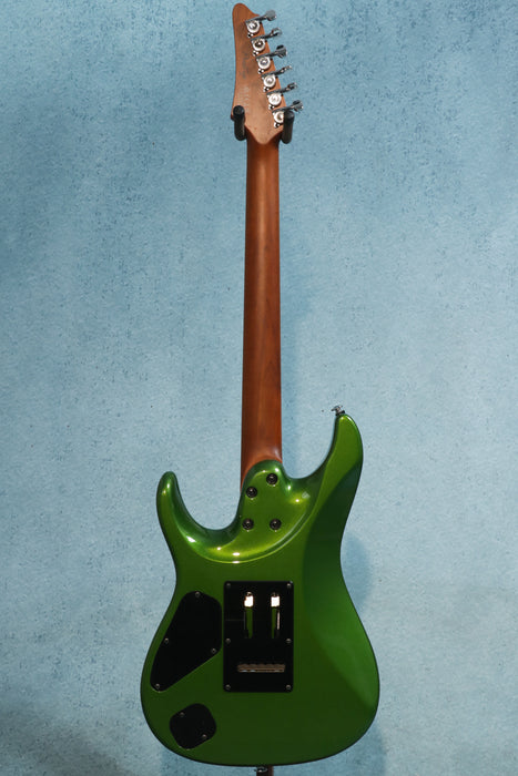 Ibanez AZ2402 AGM Prestige Electric Guitar w/Case - Apple Green Metallic - F2503149