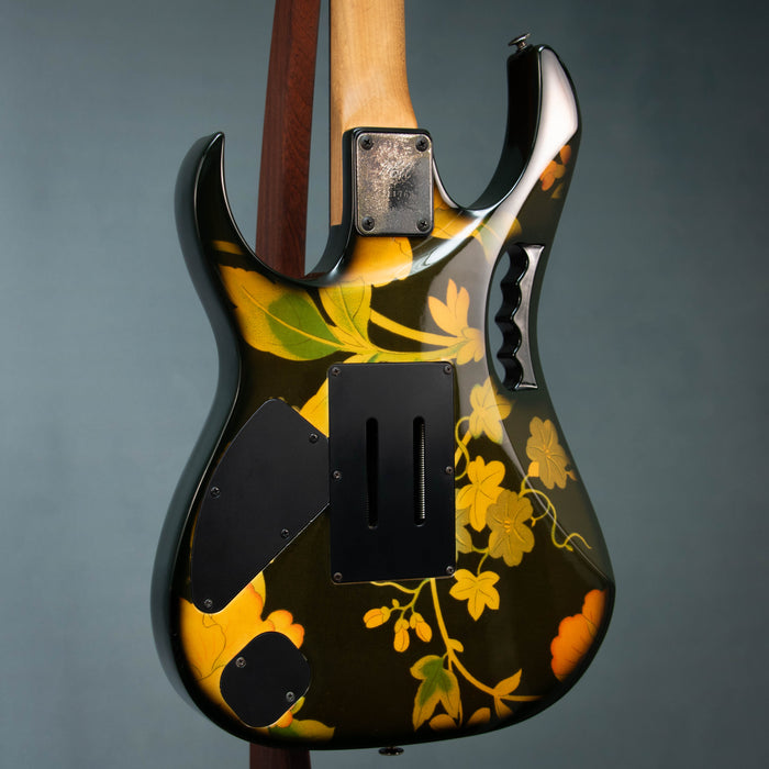 Ibanez 1991 JEM77-FP Steve Vai Signature w/Case - Floral Pattern - Preowned