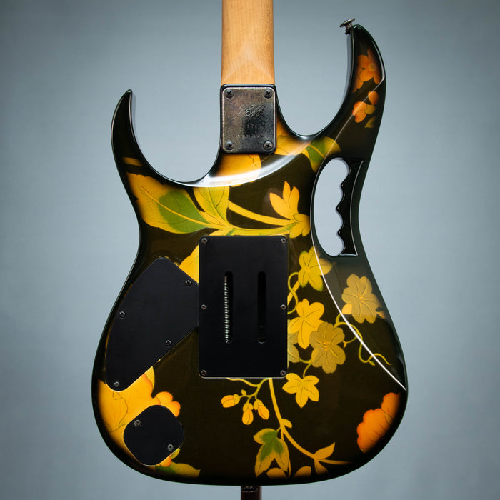 Ibanez 1991 JEM77-FP Steve Vai Signature w/Case - Floral Pattern - Preowned