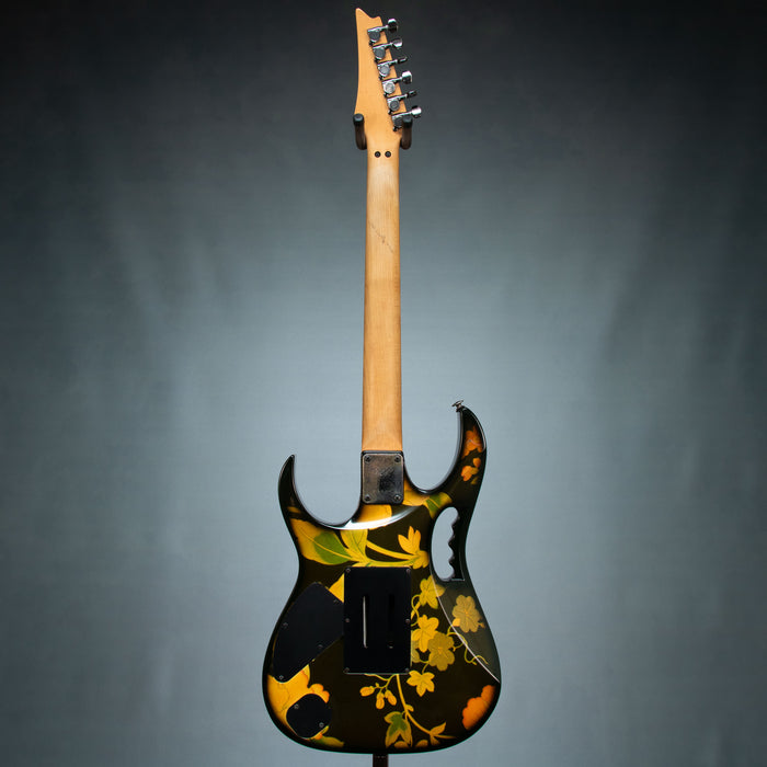 Ibanez 1991 JEM77-FP Steve Vai Signature w/Case - Floral Pattern - Preowned